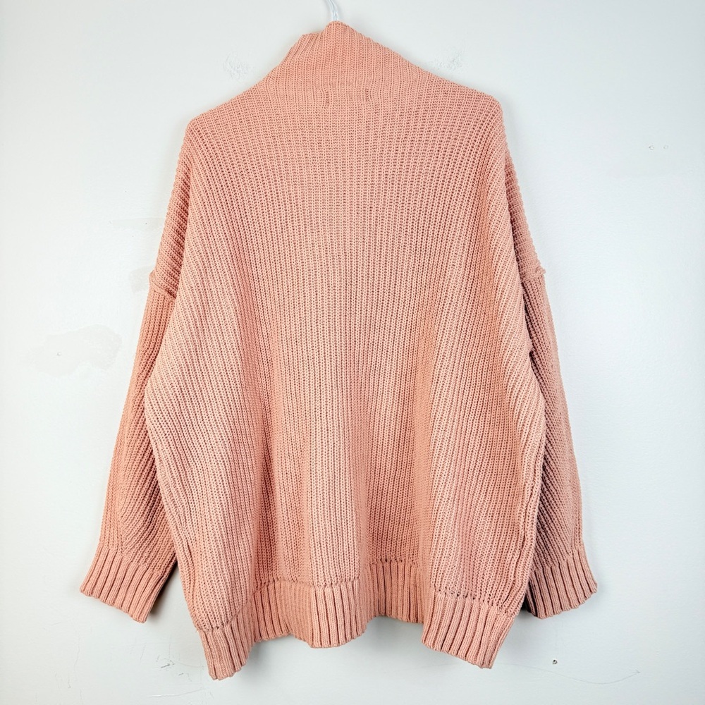 Aerie Chunky Knit Oversized Cottagecore Croquet Preppy Hygge Sweater - Picture 2 of 5